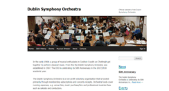 Desktop Screenshot of dublinsymphony.org